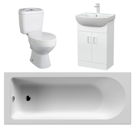  Percussion 1600 Vanity Evo Bathroom Suite