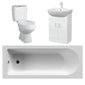 Percussion 1600 Vanity Evo Bathroom Suite