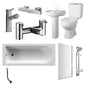 Alpha Complete Shower Bathroom Suite - 1700mm