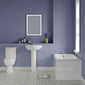 Crystalline 1600 Complete Bathroom Suite with Conway Tap Pack