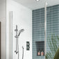 Nuie Quest Thermostatic Concealed shower Valve with Slide Rail Kit - Chrome