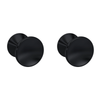  Hudson Reed Indented Round Knob - Matt Black (1 Pair) - welovecouk