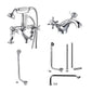 Aquadart Basin Tap, Bath Tap, Bath waste and Shroud Pack - welovecouk