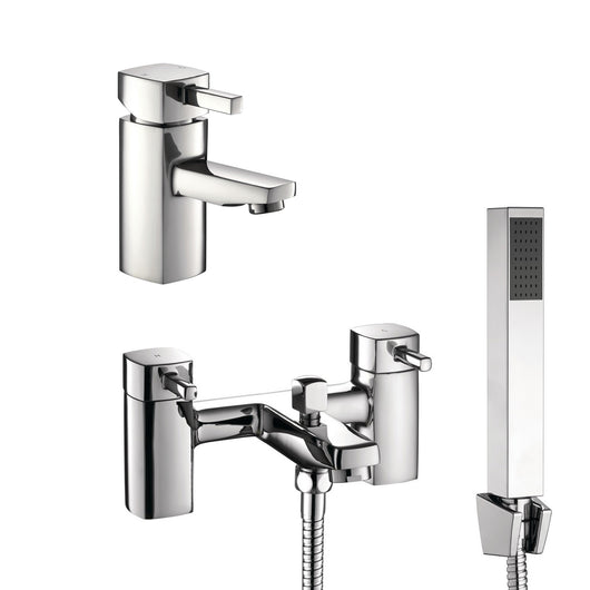  Holborn Mono Baisn Mixer & Bath Shower Mixer Packs - Chrome