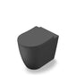 Adella Back to Wall Toilet Set with Soft Close Seat - Matt Black