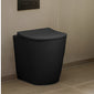 Adella Back to Wall Toilet Set with Soft Close Seat - Matt Black