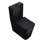 Capello Fully Back to Wall Toilet Set with Soft Close Seat - Matt Black - welovecouk