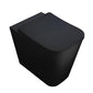 Capello Back to Wall Toilet Set with Soft Close Seat - Matt Black - welovecouk