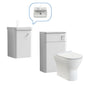 Core-Series Wall Hung Vanity & WC Set 900mm - Gloss White - welovecouk