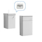 Core-Series Wall Hung Vanity & WC Set 900mm - Gloss White - welovecouk