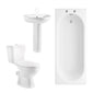 PORTO 1700mm Essential Bathroom Suite