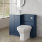 COSMO Curve 2-Door 1100mm Combination Unit - Satin Blue - welovecouk