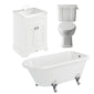 Cambridge Traditional 1780 Freestanding Bathroom Suite with Vanity Unit - welovecouk