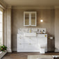 Thaxton Drawer Integrated Combination Pack - Matt White - welovecouk