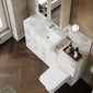 Thaxton Drawer Integrated Combination Pack - Matt White - welovecouk