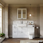 Thaxton Drawer Integrated Combination Pack - Matt White - welovecouk