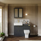 Thaxton Drawer Complete WC Combination Pack - Soft Black - welovecouk