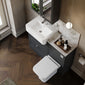 Thaxton Drawer Complete WC Combination Pack - Soft Black - welovecouk