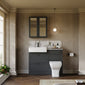 Thaxton Drawer Complete WC Combination Pack - Soft Black - welovecouk