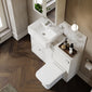 Thaxton Drawer Complete WC Combination Pack - Matt White - welovecouk