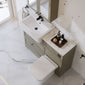 Thaxton Drawer Complete WC Combination Pack - Pebble Grey