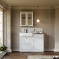 Thaxton Drawer WC Combination Pack - Matt White - welovecouk