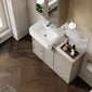 Thaxton 2-Drawer WC  Combination Pack - Pebble Grey - welovecouk