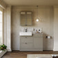 Thaxton 2-Drawer WC  Combination Pack - Pebble Grey - welovecouk
