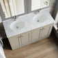 Farlow Shaker Floor Standing 1200mm 4-Door Basin Vanity Unit - Pebble Grey