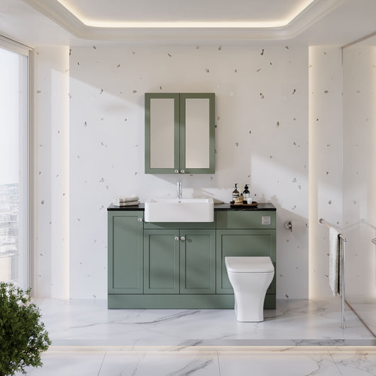 Thaxton Door Integrated Combination Pack - Fern Green