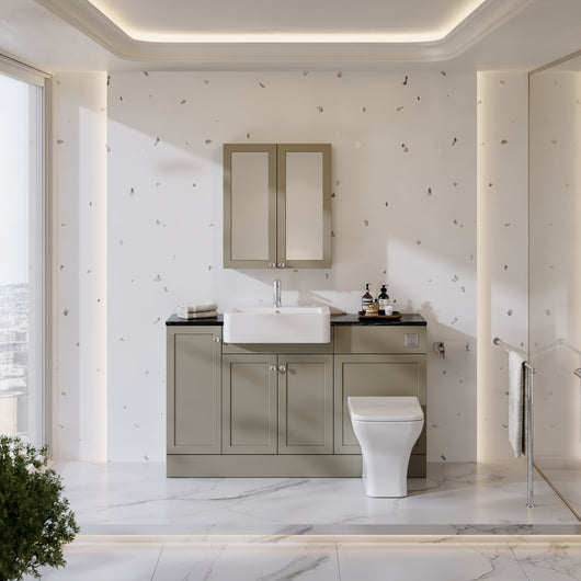  Thaxton Door Integrated Combination Pack - Pebble Grey