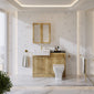 Thaxton Door Complete WC Combination Pack - Autumn Oak