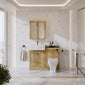 Thaxton Door Complete WC Combination Pack - Autumn Oak