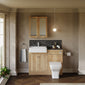 Thaxton Door Complete WC Combination Pack - Autumn Oak - welovecouk