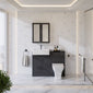 Thaxton Door Complete WC Combination Pack - Soft Black
