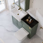 Thaxton Door Complete WC Combination Pack - Fern Green
