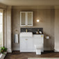Thaxton Door Complete WC Combination Pack - Matt White - welovecouk
