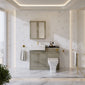 Thaxton Door Complete WC Combination Pack - Pebble Grey