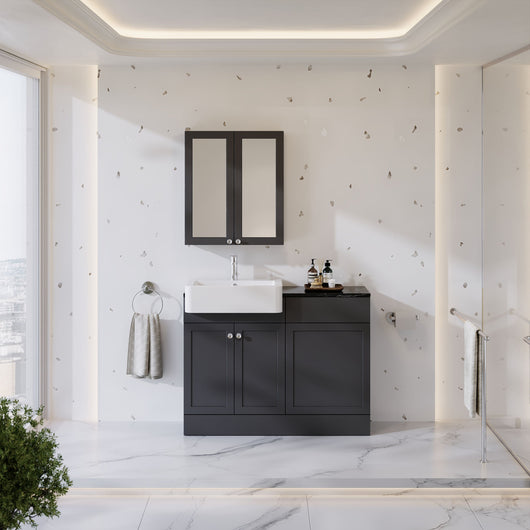  Thaxton Door WC Combination Pack - Soft Black