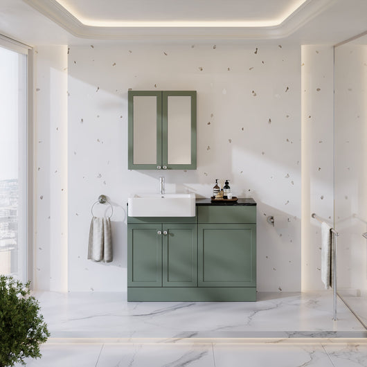  Thaxton Door WC Combination Pack - Fern Green