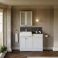 Thaxton Door WC Combination Pack - Matt White - welovecouk