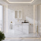 Thaxton Door WC Combination Pack - Matt White