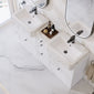 Thaxton 1500mm 7-Drawer Double Basin Vanity Unit - Matt White