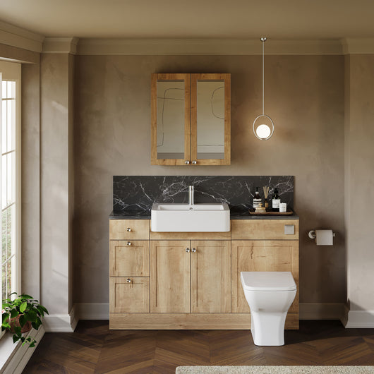  Thaxton Door Integrated 3-Drawer Combination Pack - Autumn Oak