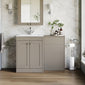 Farlow Shaker 1000mm Floor Standing Minimalist Combination Pack - Pebble Grey