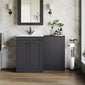 Farlow Shaker 1000mm Floor Standing Minimalist Combination Pack - Satin Soft Black