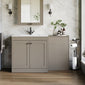 Farlow Shaker 1300mm Floor Standing Minimalist Combination Pack - Pebble Grey
