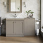 Farlow Shaker 1300mm Floor Standing Minimalist Combination Pack - Pebble Grey