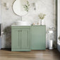 Farlow Shaker 1100mm Floor Standing Vessel Combination Pack - Satin Green
