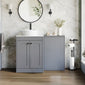 Farlow Shaker 1100mm Floor Standing Vessel Combination Pack - Satin Grey